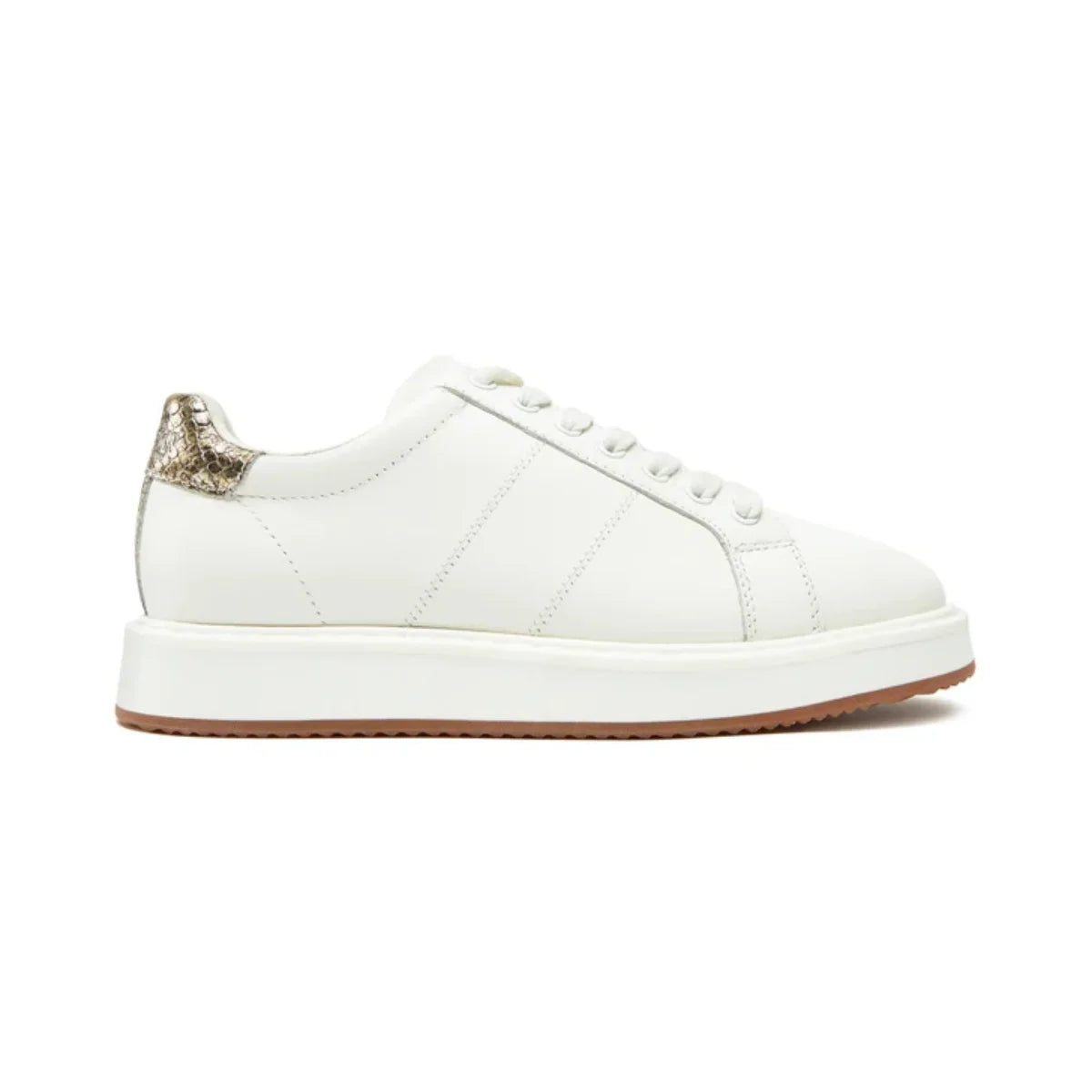 Ralph Lauren Angeline 4 Lr Leather Sneakers Women - WHT