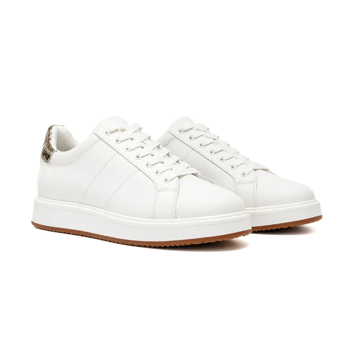 Ralph Lauren Angeline 4 Lr Leather Sneakers Women - WHT - White / 35.5