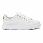 Ralph Lauren Angeline II K Leather Sneakers Women - WHT