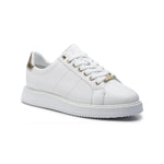 Ralph Lauren Angeline II K Leather Sneakers Women - WHT