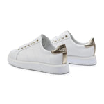 Ralph Lauren Angeline II K Leather Sneakers Women - WHT