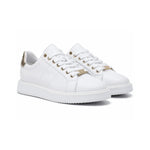 Ralph Lauren Angeline II K Leather Sneakers Women - WHT - White / 35.5