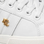 Ralph Lauren Janson II Action leather Women - WHT