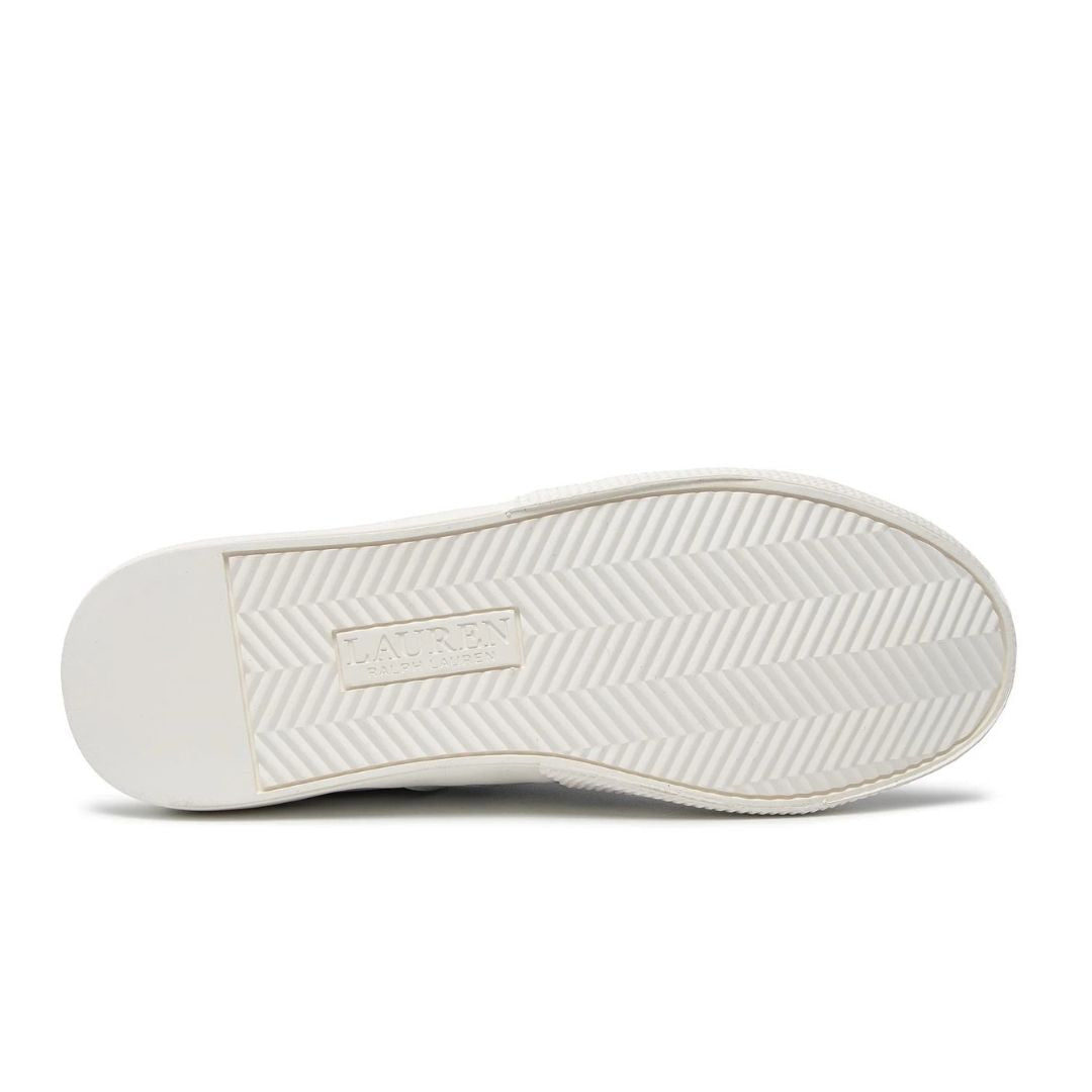 Ralph Lauren Janson II Action leather Women - WHT