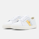 Ralph Lauren Janson II Leather White Women - Shoes