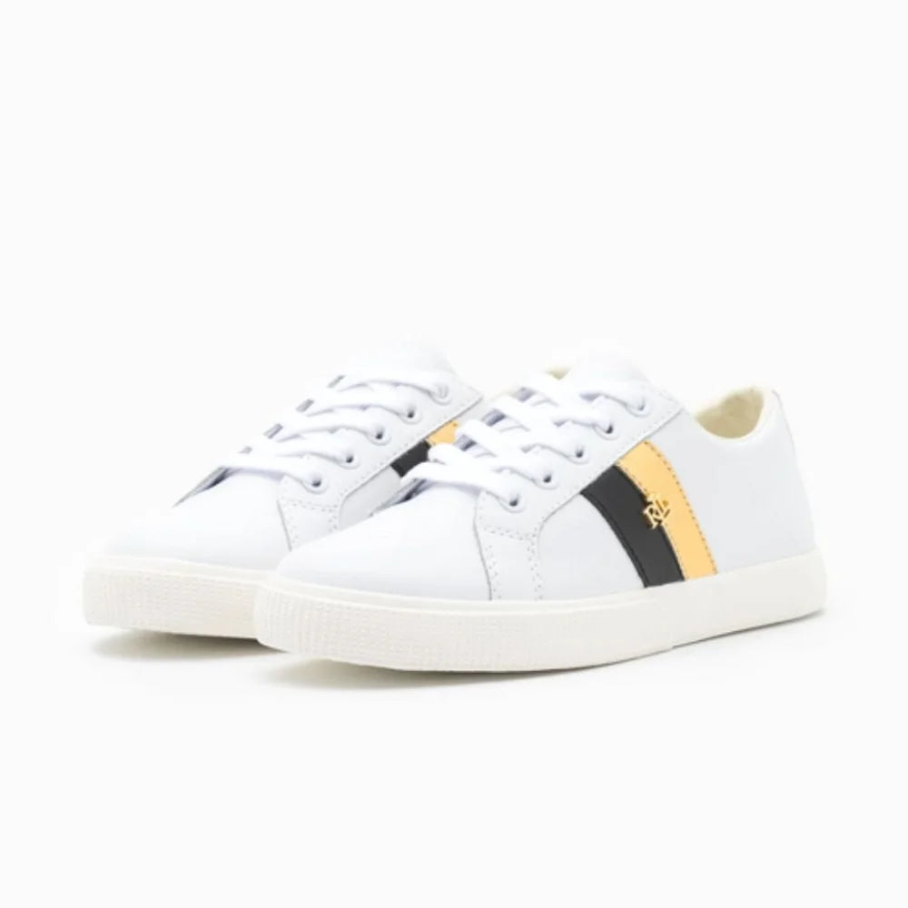 Ralph Lauren Janson II Leather WHT-GB Women - Shoes