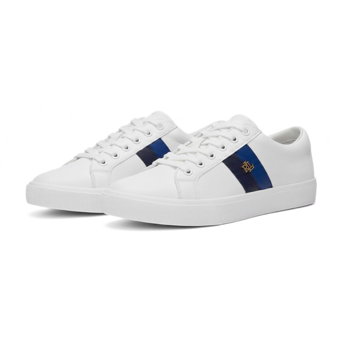 Ralph Lauren Janson II Leather Women - BLU - Blue / 36