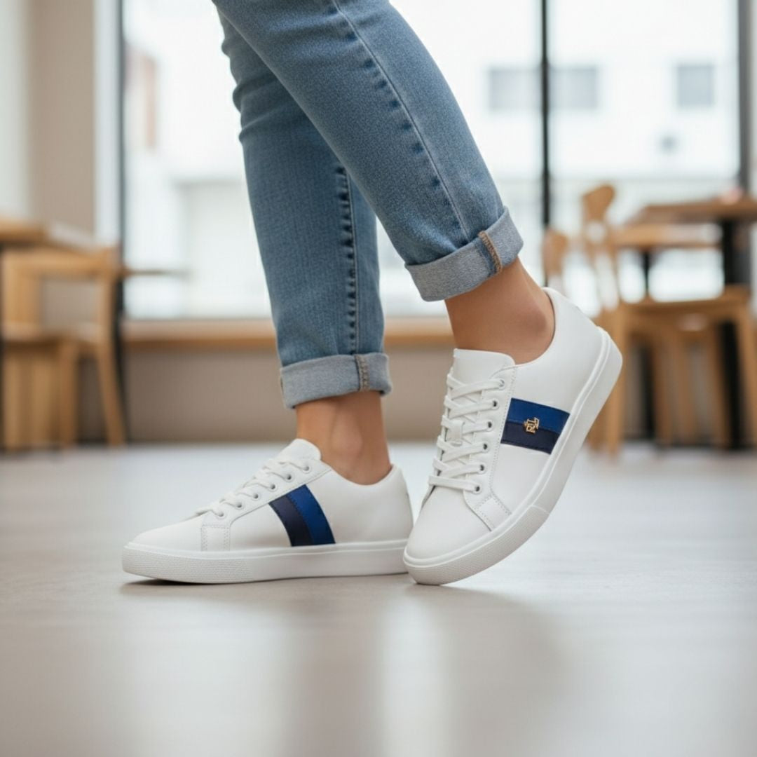 Ralph Lauren Janson II Leather Women - BLU