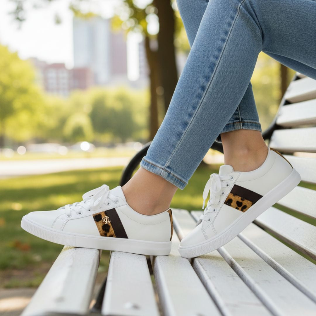 Ralph Lauren Janson II Leather Women - WHTFUR