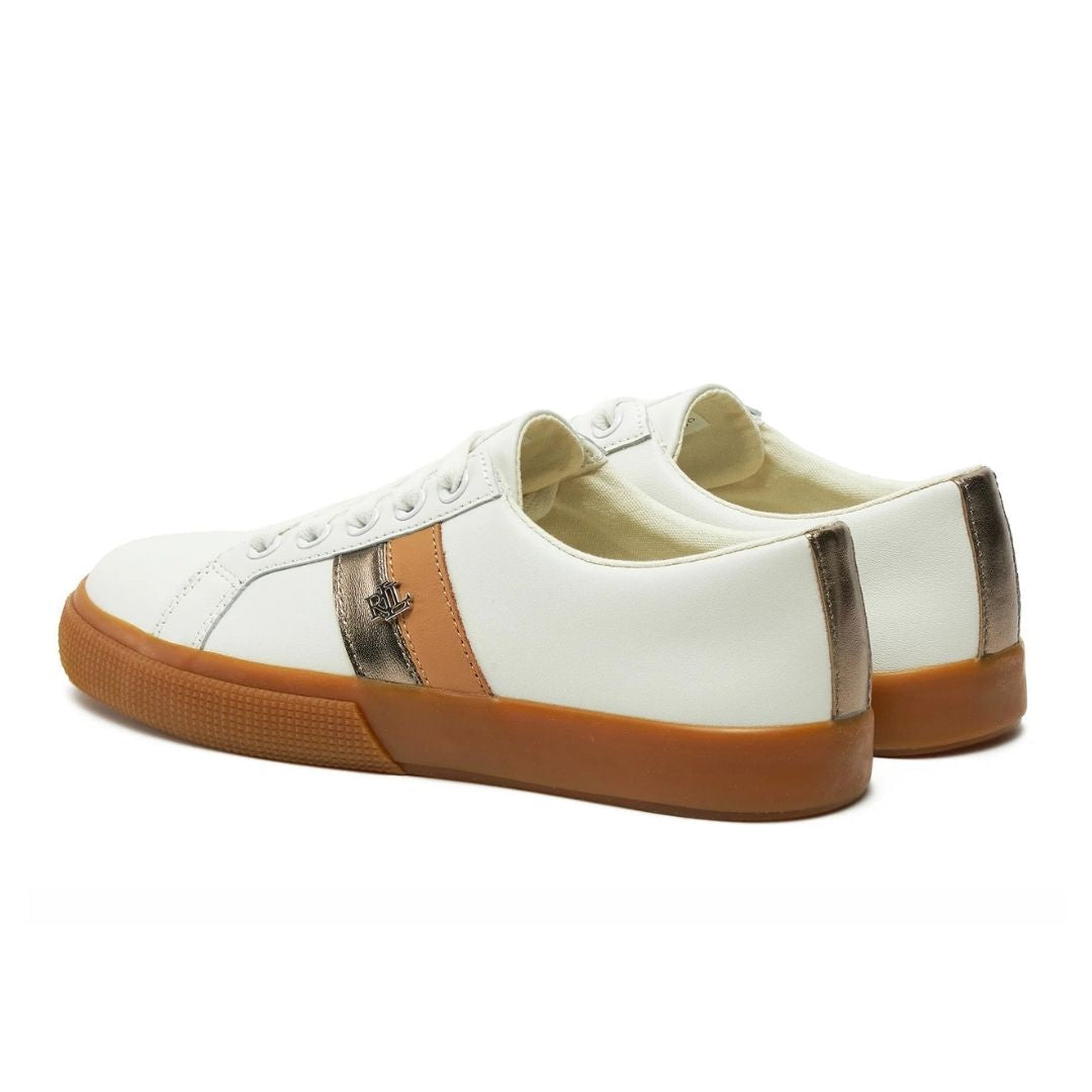 Ralph Lauren Janson II Leather Women - WHTTAN