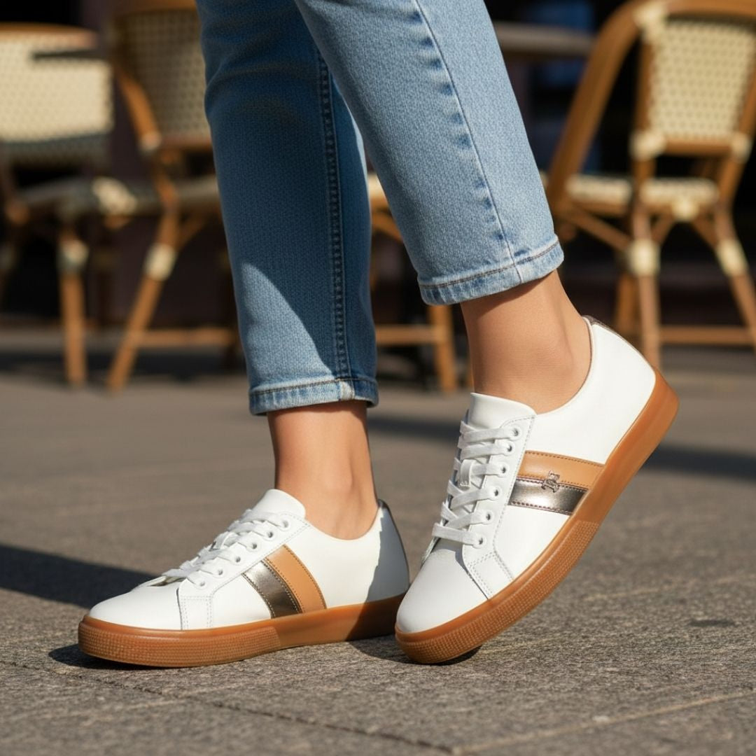 Ralph Lauren Janson II Leather Women - WHTTAN