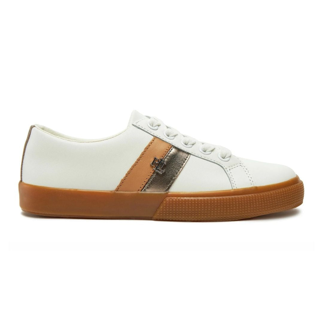 Ralph Lauren Janson II Leather Women - WHTTAN