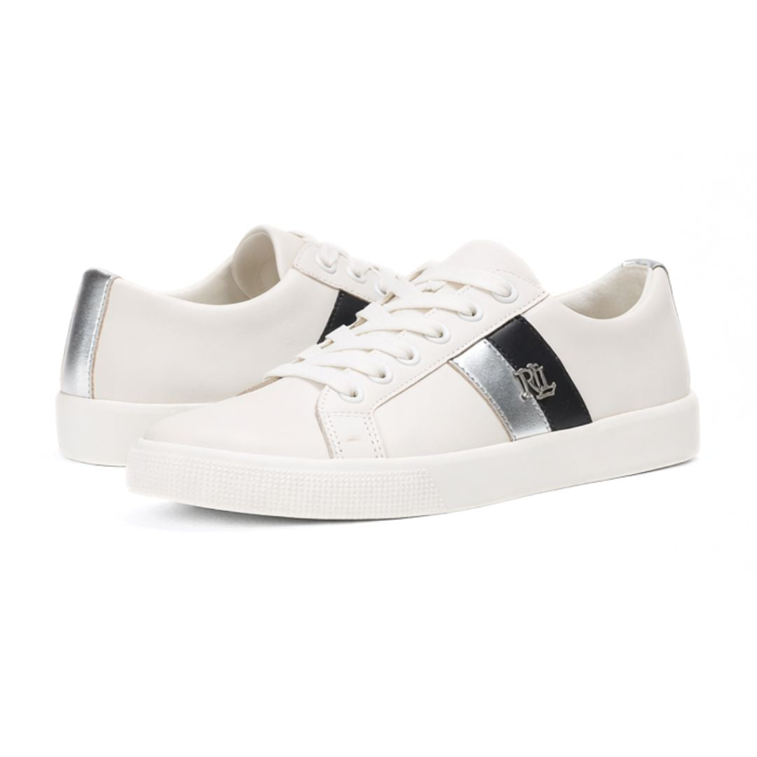 Ralph Lauren Janson II VLC Leather Women - OFFWHTSLV