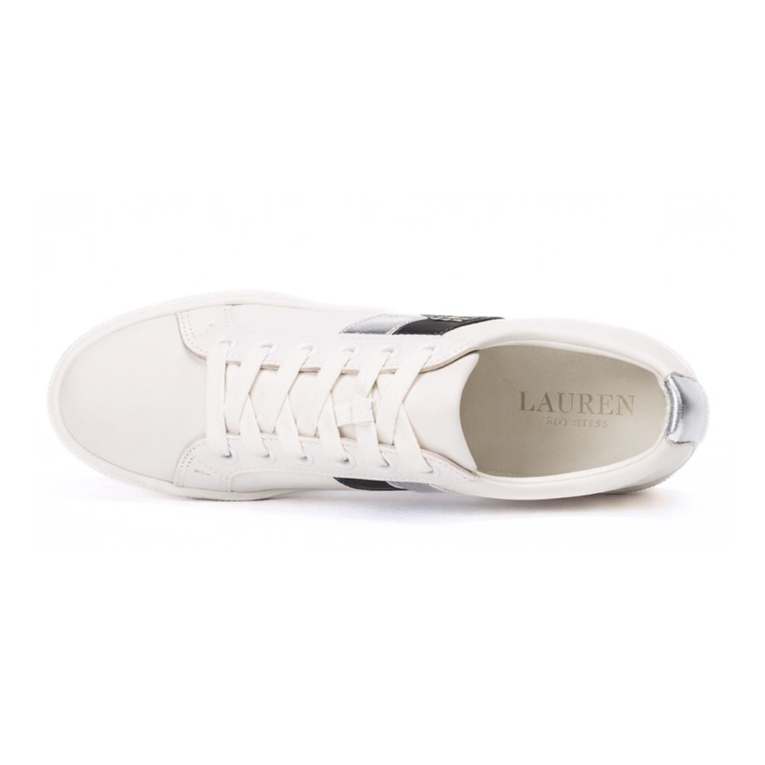 Ralph Lauren Janson II VLC Leather Women - OFFWHTSLV