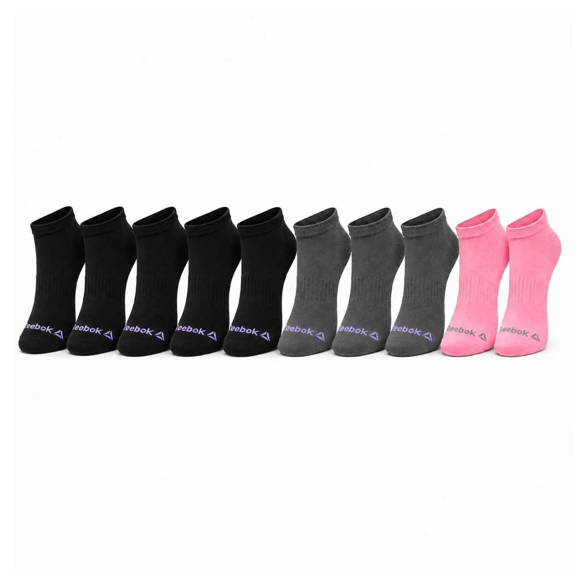 Reebok 10 Pack Low Cut Socks S055 - Multi / OS / 10
