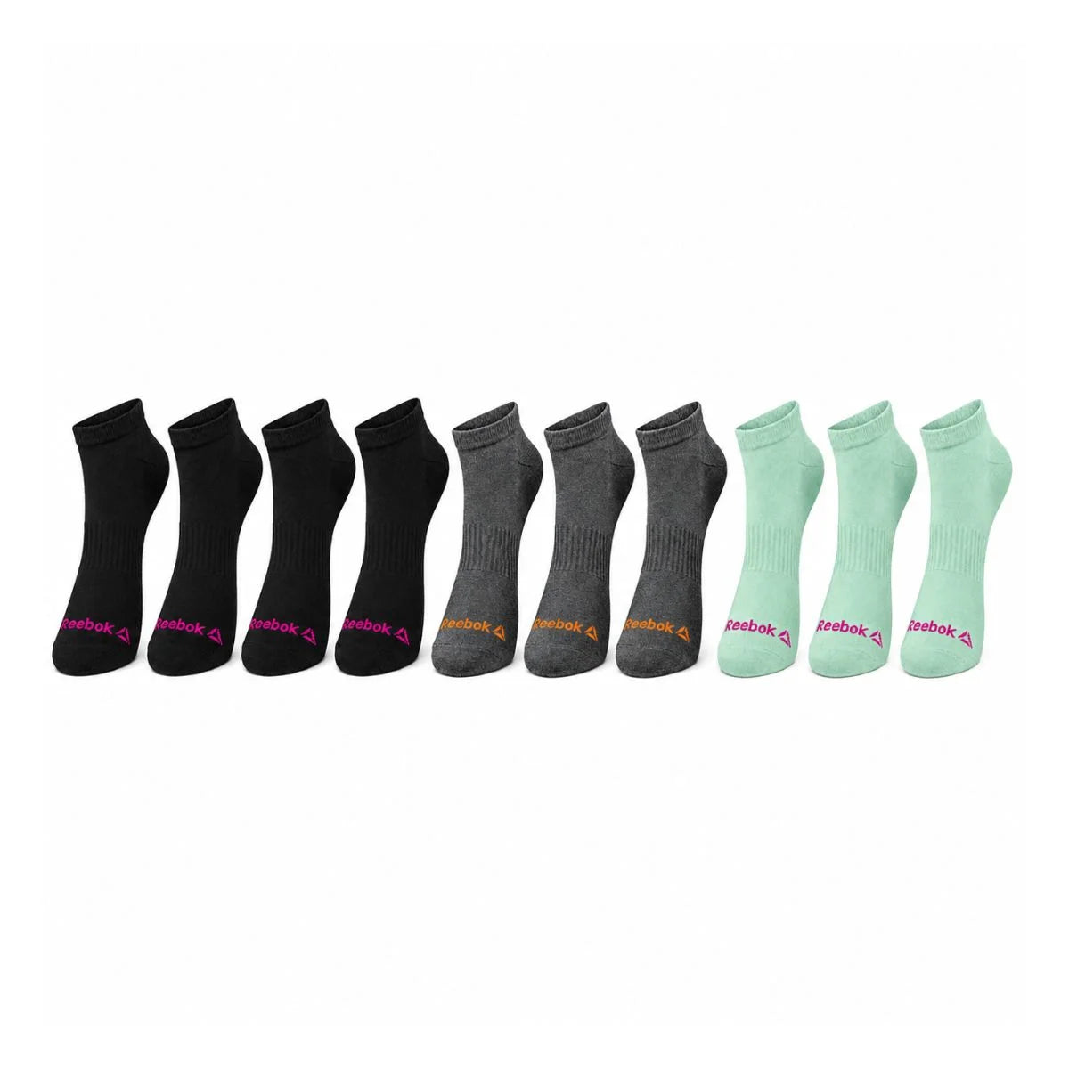 Reebok 10 Pack Low Cut Socks S056 - MLT - Multi / OS / 10