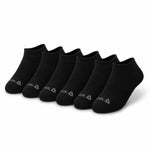 Reebok 6 Pack Low Cut Men Socks - Black / OS / 6