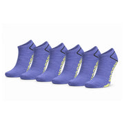 Reebok 6 Pack Low Cut Socks S004 - Blue / OS / 6