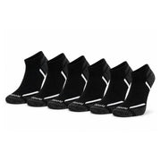 Reebok 6 Pack Low Cut Socks S005 - Black / OS / 6