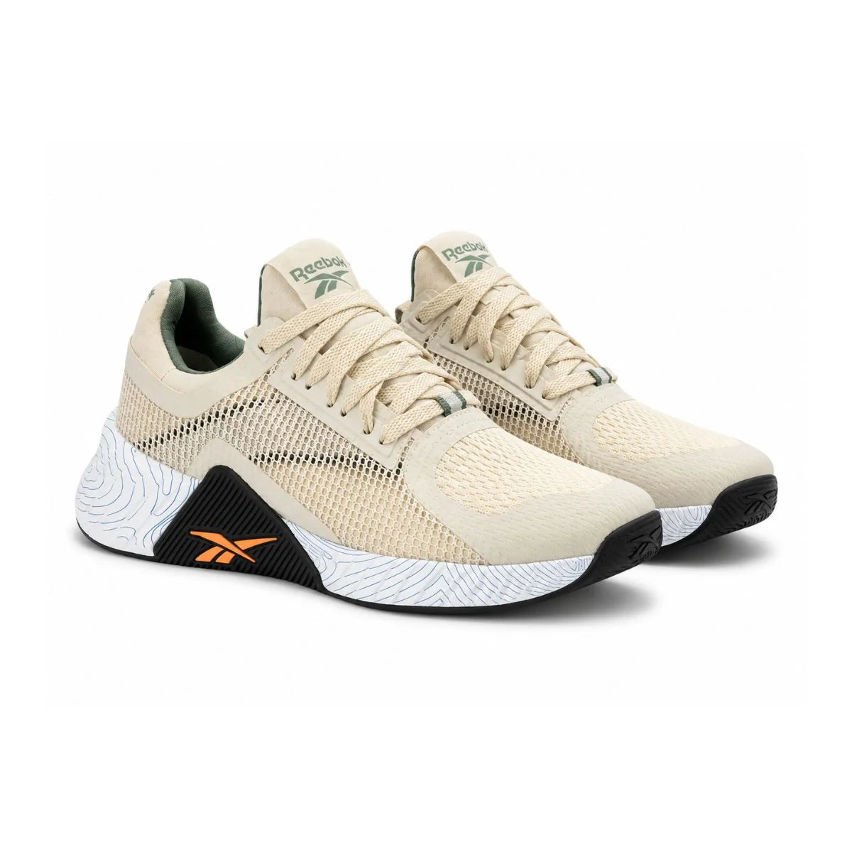 Reebok Running Shoes Men - BEGOLV - Beige - Olive / 36