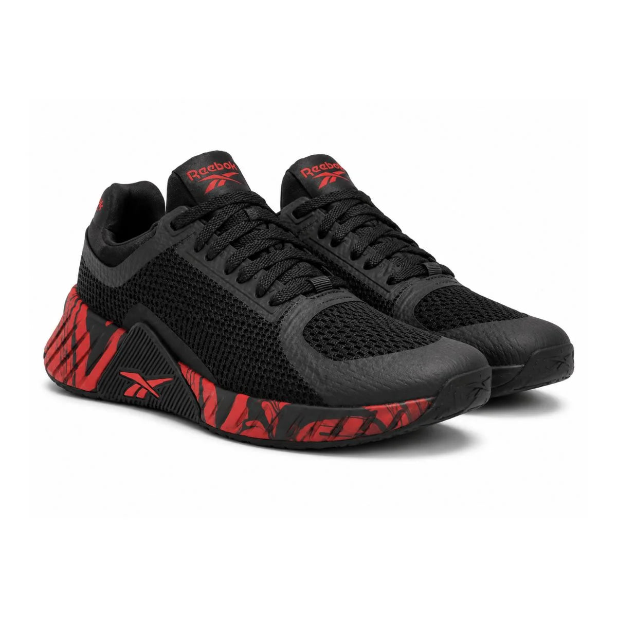 Reebok Running Shoes Men - BLKRED