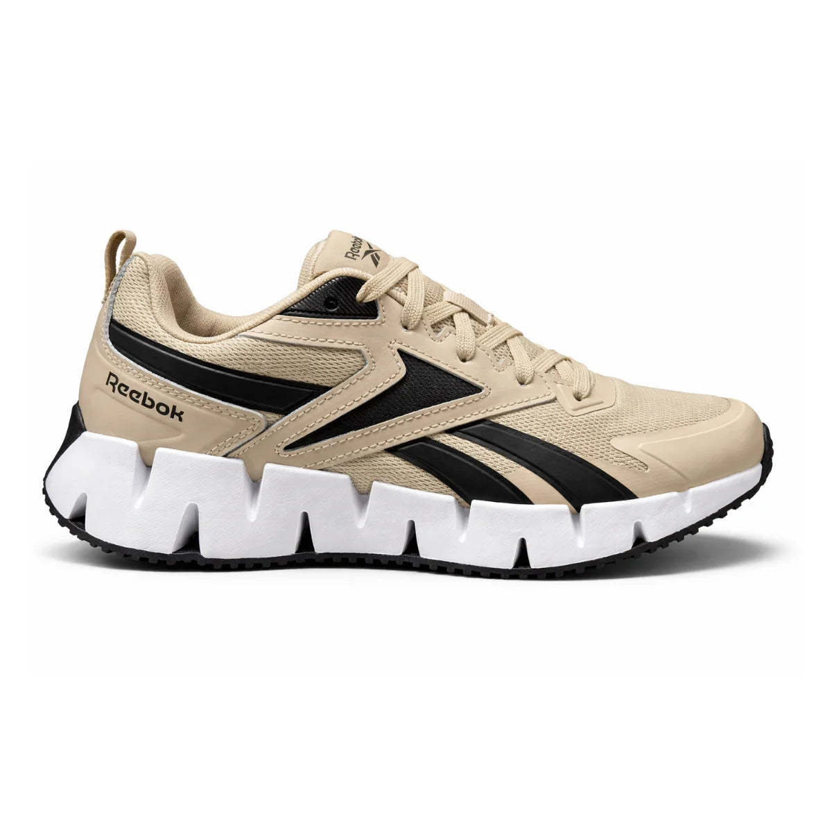 Reebok Zig Dynamica Trainers Men - BEG - Beige-Black / 42