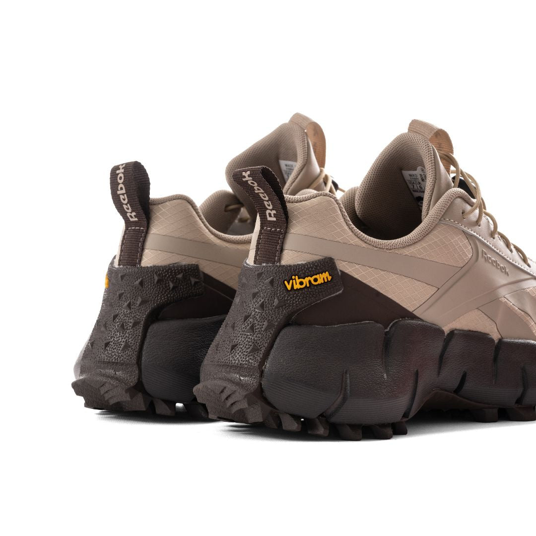 Reebok Zig Kinetica 2.5 Edge Vibram Trail Sneakers Men - BEG