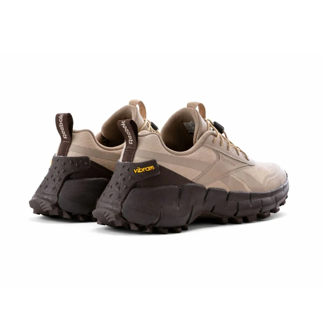 Reebok Zig Kinetica 2.5 Edge Vibram Trail Sneakers Men - BEG