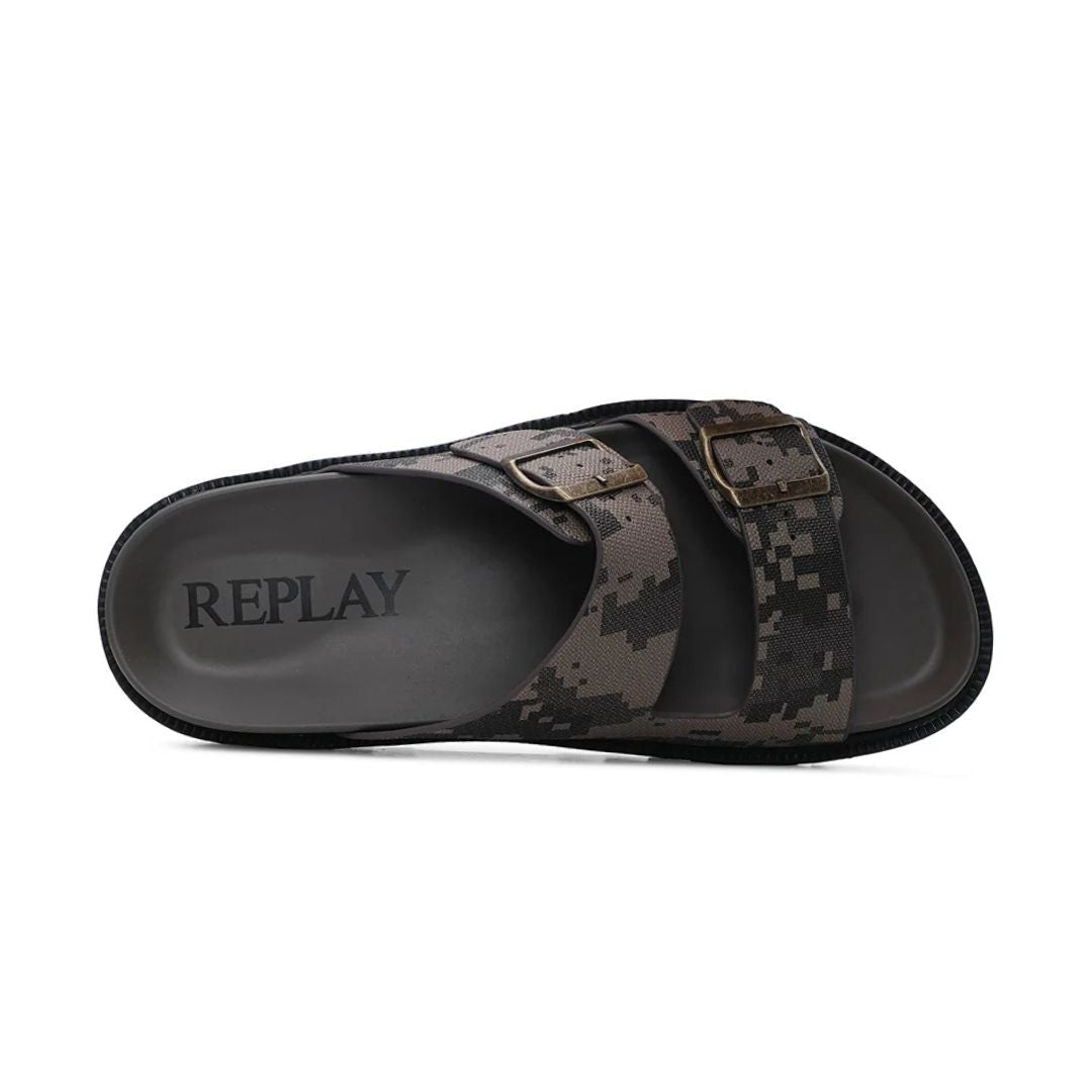 REPLAY Hallan Military Sandal Men - KAK