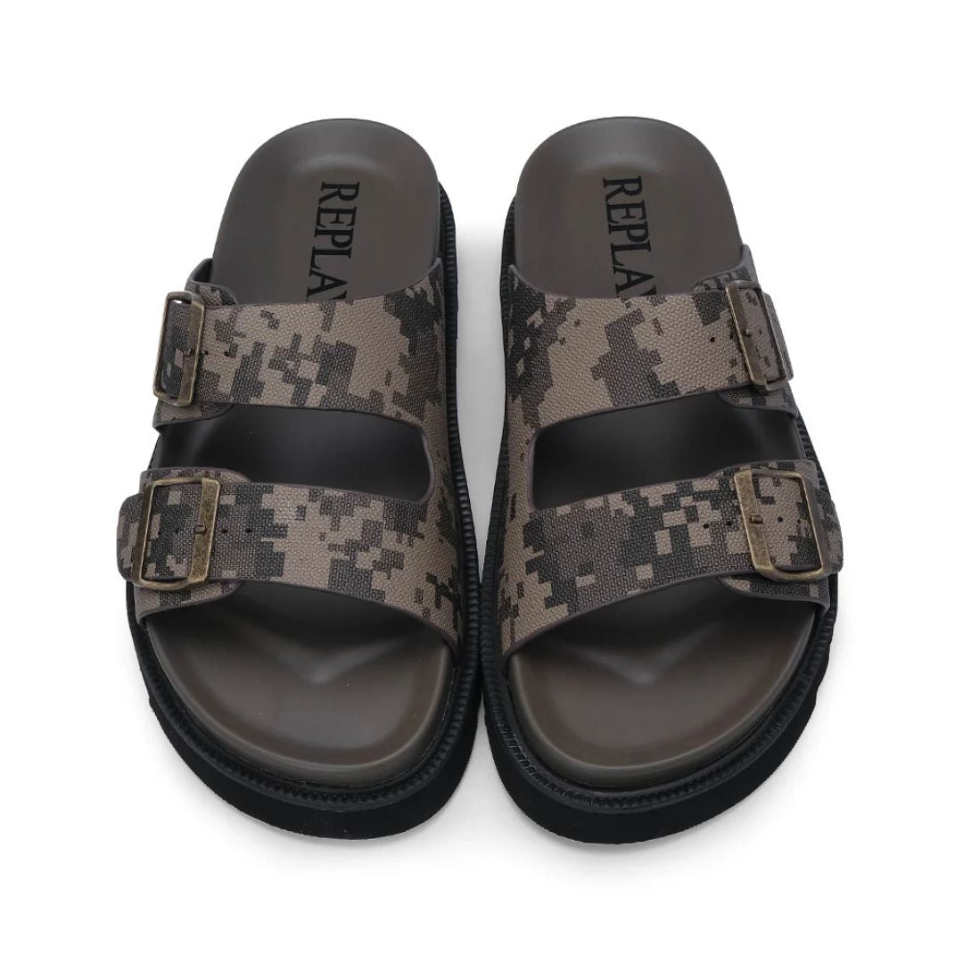 REPLAY Hallan Military Sandal Men - KAK