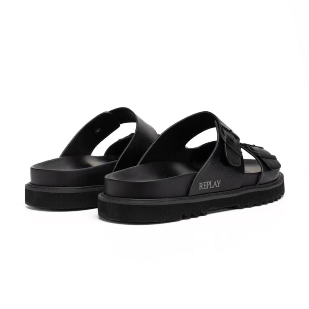 REPLAY Hallan Sandal Men - BLK