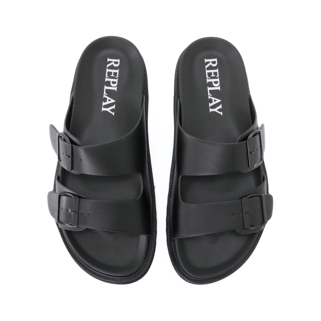 REPLAY Hallan Sandal Men - BLK