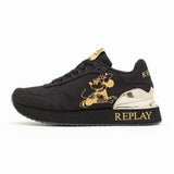 REPLAY Penny Disney Women Sneakers RS8P0001T-BLK - Black / 37