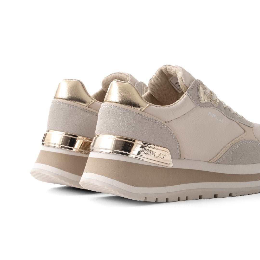 REPLAY Penny Mesh Sneakers Women GWSA5-BEGGLD