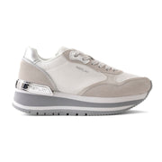 REPLAY Penny Mesh Sneakers Women GWSA5-GRYSLV - Gray/ Silver / 37