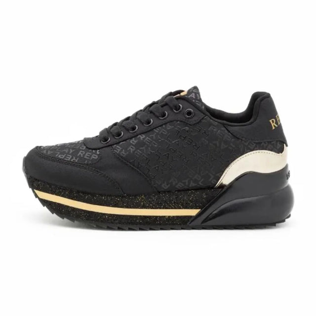 REPLAY Penny Women Sneakers RS3D0034T-BLKBLK - Black / 36