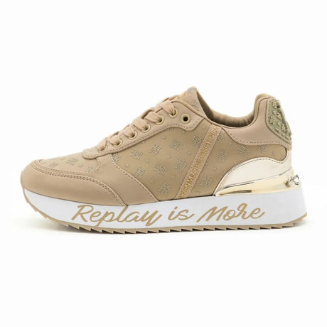 REPLAY Penny Women Sneakers RS630096T-OLV - Beige / 38