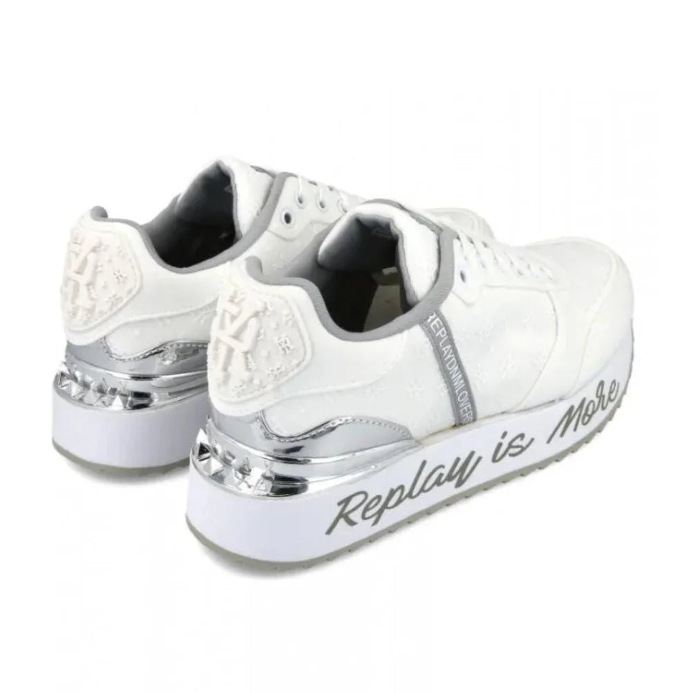 REPLAY Penny Women Sneakers RS630096T-WHT - White / 38