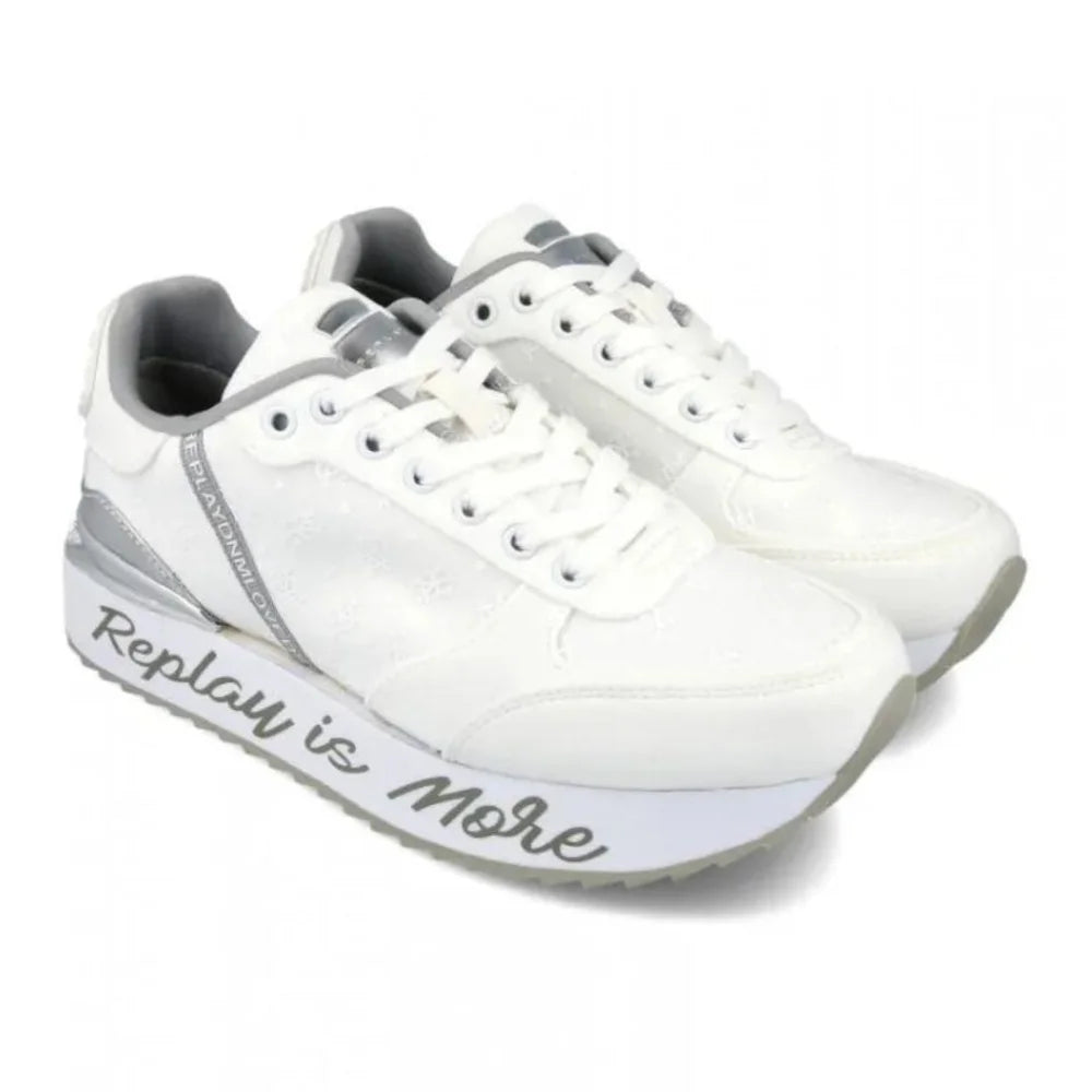 REPLAY Penny Women Sneakers RS630096T-WHT - White / 38