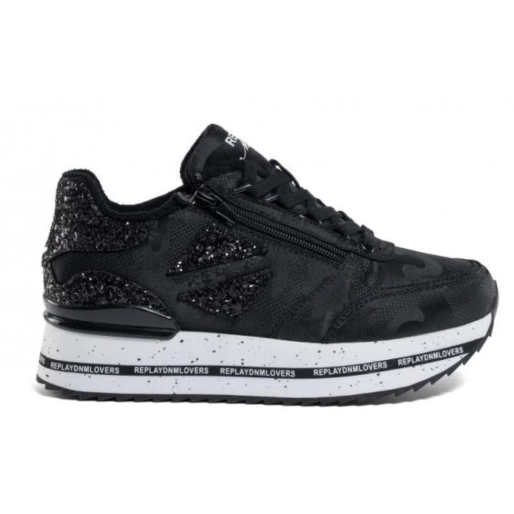 REPLAY Penny Zoom Women Sneakers RS3D0028T-BLK - Black / 36