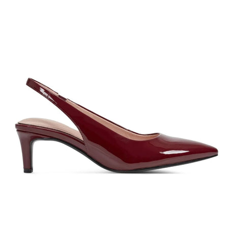 Rockport Corine Pointy Toe Slingback Dress Pumps Women - RED - Red / M (D) / 40