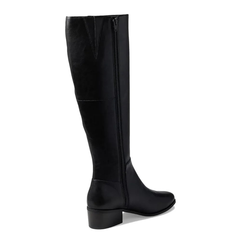 Rockport Evalyn Tall Boots Black JLOOD.COM