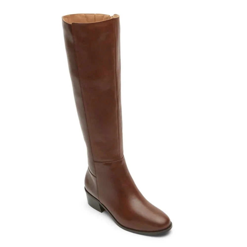 Rockport Evalyn Tall Boot Women - TAN