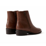 Rockport Evalyn Zip Bootie Women - BRN