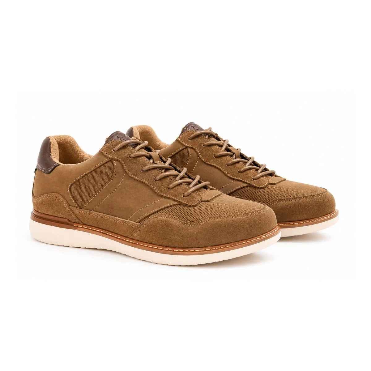 Rockport JONATHAN-L Suede Sneaker Men - BRN - Brown / 40.5