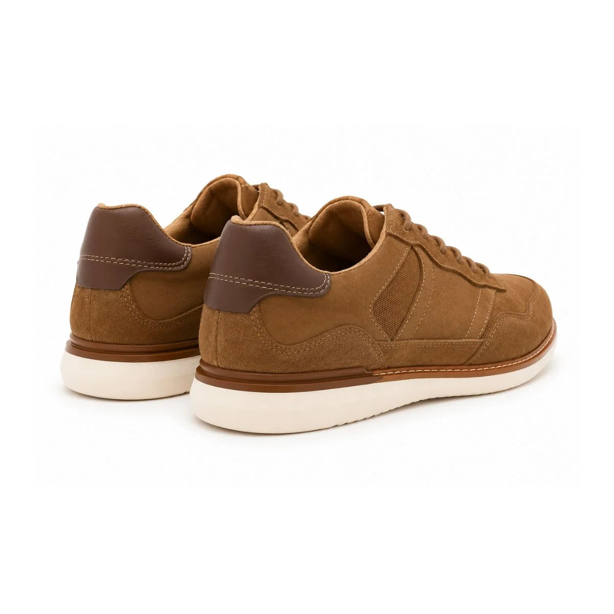 Rockport JONATHAN-L Suede Sneaker Men - BRN