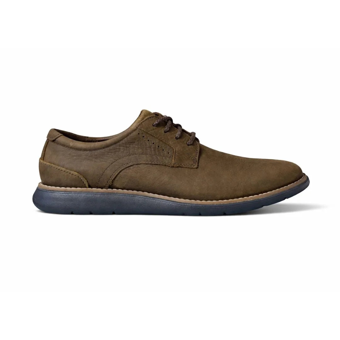 Rockport TM Craft Plain Toe Suede Oxford Men - OLV - Olive / M (D) / 41