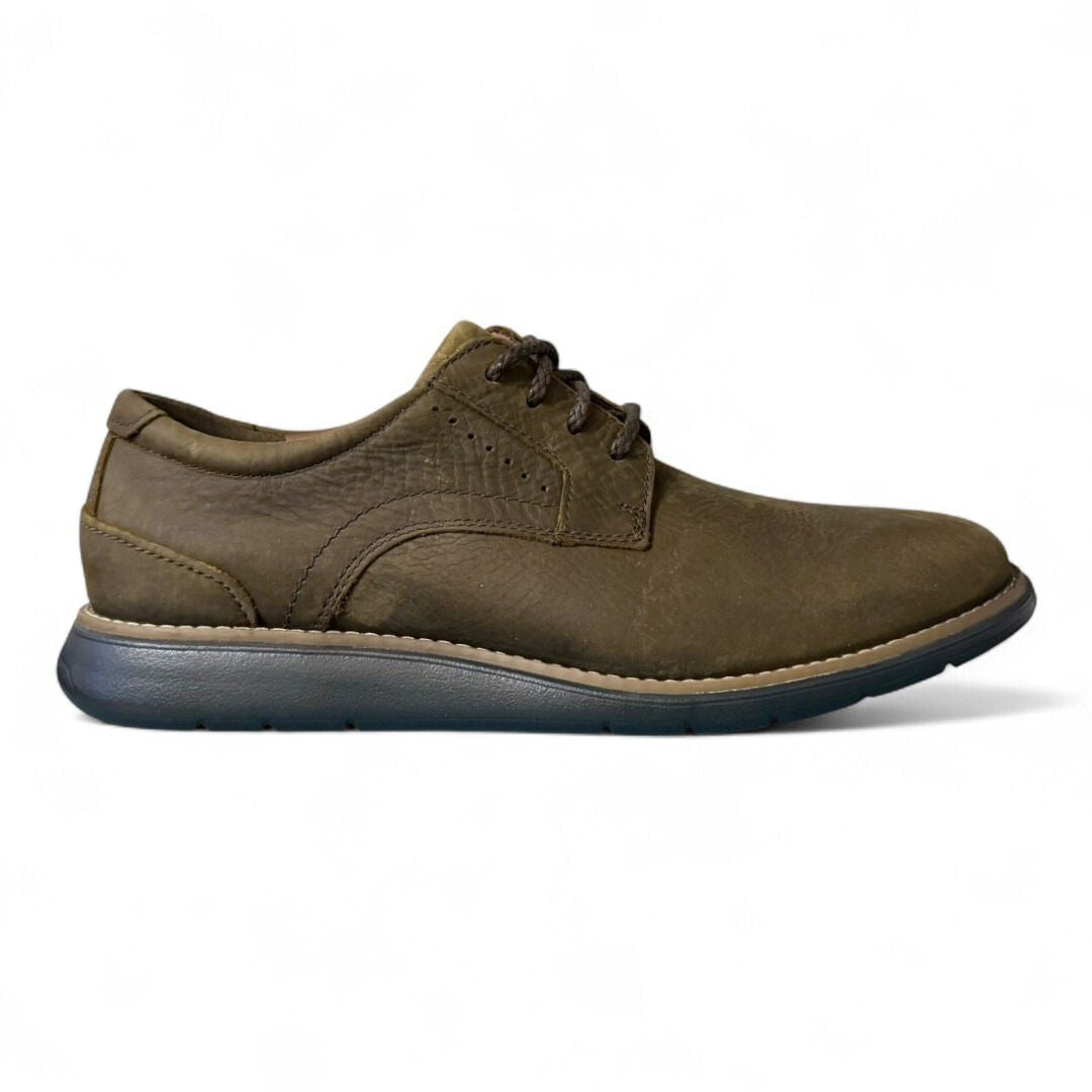 Rockport TM Craft Plain Toe Suede Oxford Men - OLV - Olive / M (D) / 41