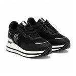 ROMEO GIGLI MILAN Platform Logo Sneakers Women AB2786613-BLKSLV