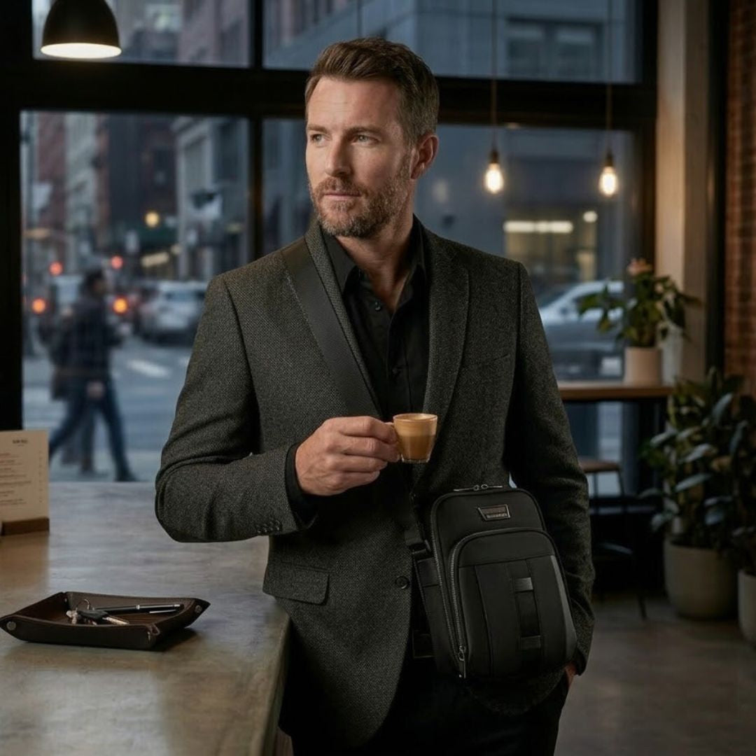 Samsonite Urban-Eye Crossbody M Bag Men - BLK - Black